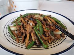 杭椒笋干炒鳝丝-西湖春天•老字号杭州菜(百汇店)