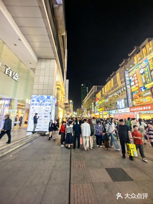 淮河路步行街图片