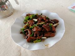 姜葱爆驴肉-荔枝红五号农庄
