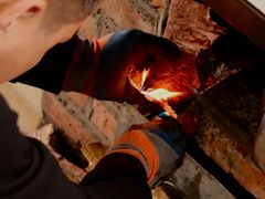 -粘豆包柴火铁锅炖