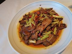 炒猪肝-大鸭梨烤鸭(金色漫香店)