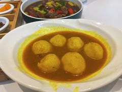 咖喱鱼丸-新仙清汤牛腩(铜锣湾店)