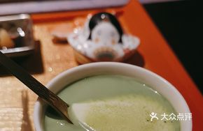 Matcha Coconut Milk Pudding