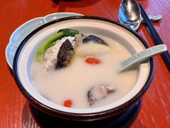 秧草奶汤小巴鱼-镇江苏宁万豪酒店-苏筵中餐厅