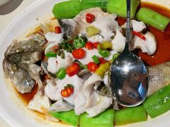 特色鲜花椒淋鲈鱼-简·东山小厨(东山口店)