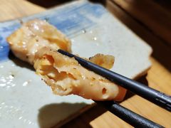 杏鲍菇五花肉-鸟鸣门屋台料理(金帝银泰店)