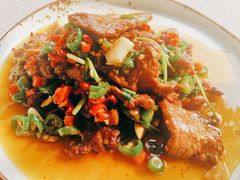 炒黄牛肉-悦哉·派对·草坪婚礼·围炉煮茶(三圣乡店)