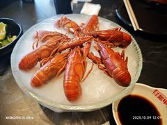 精品冰镇蓝龙虾-红盔甲·小龙虾(人民广场店)