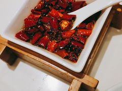 现炸辣椒油-阳坊胜利涮羊肉(阳坊老店)