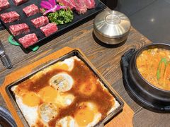 石板鸡蛋-朴大人炭烤·韩国料理(奥帆中心海尔洲际店)
