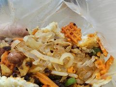 饼夹花干菜-三兄弟高炉烧饼