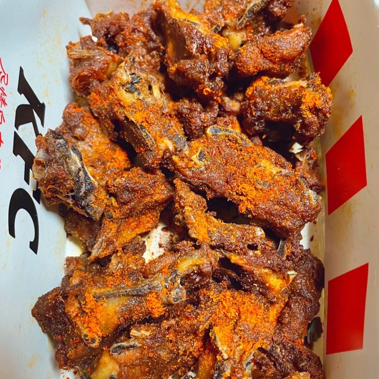 kfc的鸡骨架有点上头啊!
