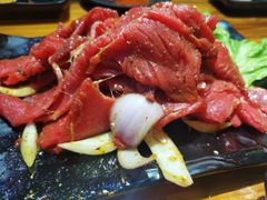 现拌鲜牛肉-吉志烤肉(太原总店)