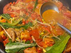 -贵州辣子鸡番茄鸡