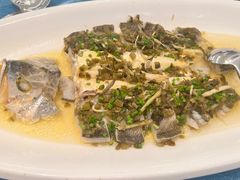 雪菜笋丝蒸大黄鱼-圆苑(静安寺店)