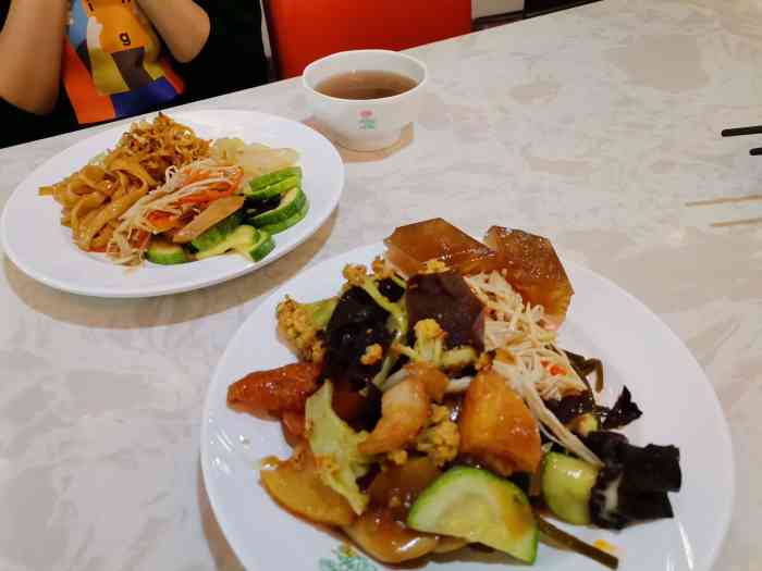 观自在素食馆-"大鱼大肉吃得多,偶尔就想吃点素的,换个味.