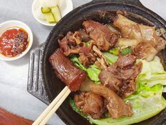 双拼啫啫粉(牛腩+牛筋)-珍珍小食店(西华路店)