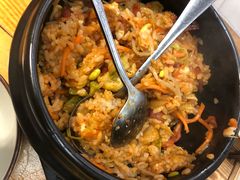 烤培根肉辣白菜石锅拌饭-口岸齐齐哈尔烤肉(风尚米兰总店)