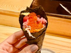 金枪鱼海胆松叶蟹手卷-Hulu Sushi葫芦寿司 Omakase