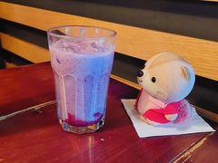 Blueberry Smoothie-Outdark Korean Restaurant