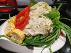 鲜蔬组合-越城记黑鱼煲(万达店)