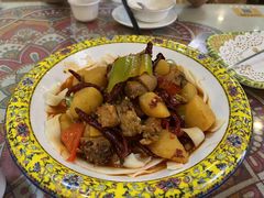 新疆大盘鸡-新疆红柳花餐厅(新洲店)