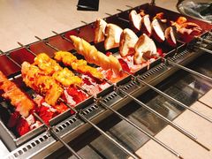 现穿羊肉串-丰茂烤串(钦州北路店)