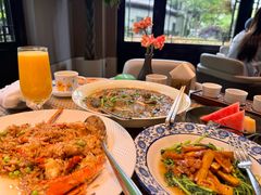 招牌腊味香米蟹-杭州西湖柳莺里酒店·闻莺厅