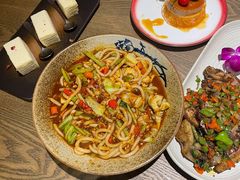 新疆鸡肉炒米粉-那时新疆·若羌(经纬汇店)