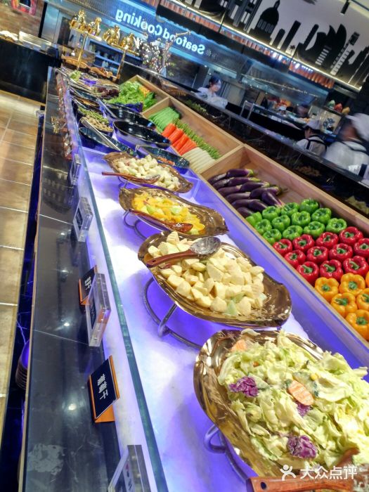 韩盛炭火烤肉(万达广场店)自助取餐区图片