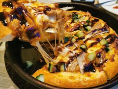 果木风味烤鸭比萨-必胜客(证大大拇指店)