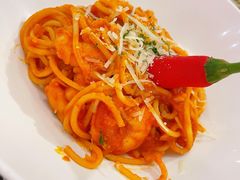 辣味大虾海鲜意面-1981牛排西餐厅(海信店)