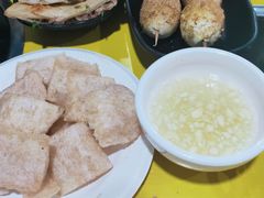 -老红桥炸灌肠牛肚锅烧烤(定福庄店)