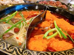 -小志家.鲜牦牛肉牛杂火锅野生菌汤锅