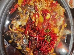 -探鱼·鲜青椒爽麻烤鱼(番禺万达店)