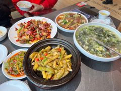 土豆茄子煲-土桥手掌鸡·26年灌县老味道(都江堰店)