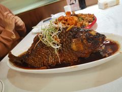 罾蹦鲤鱼-大眼锅贴水饺(河东店)