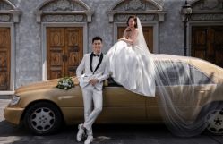 欧美时尚-巴黎婚纱摄影工作室