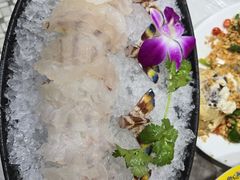 花竹虾刺身-富来美食