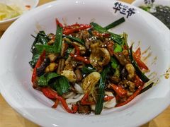 爆汗香辣鸡杂拌面-华三爷拌面(上海光启城店)