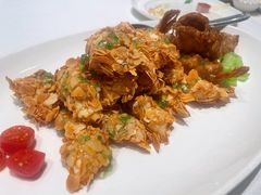 美国杏仁片焗葱油多宝鱼-北京厨房(SKP店)