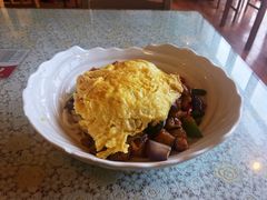 茄子肉丁鸡蛋拌面-文三里屯面馆(三里屯店)