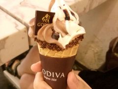 巧克力软冰淇淋-GODIVA(港汇恒隆广场)