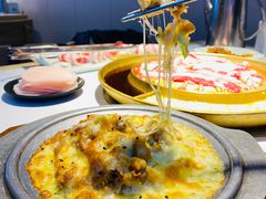 烤鸡爱上芝士-猪啊牛呀羊啊铜盘烤肉(正大广场店)