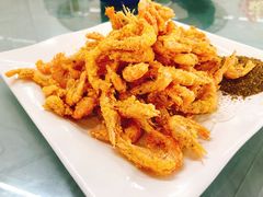 炸青虾-渔民船说·北塘海鲜·天津菜·海肠捞饭(北塘古镇店)