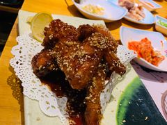 甜辣炸鸡-唯成•韩国炭火烤肉 유성고기
