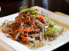 鱼皮拌虫草花-尹兰楼西北风情餐厅(嘉定店)