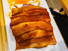招牌黑猪五花肉-么肆烤肉·中式自助·烤肉大排档(街道口季佳PAI店)