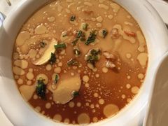 鲜虾仁豆腐蒸蛋-梧桐餐厅(泉城路店)