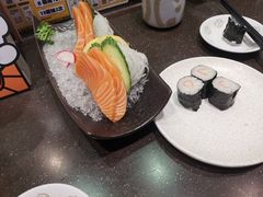 三文鱼腩刺身-元气寿司(环球港店)